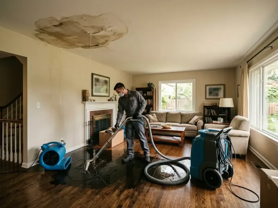 attic-pipe-burst-ceiling-drip-008 — frequently asked questions, Water Damage Restoration & Carpet Care in Crozet, VA